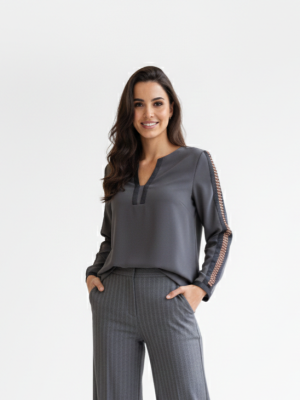 Blusa De Crepe Bobô tamanho M