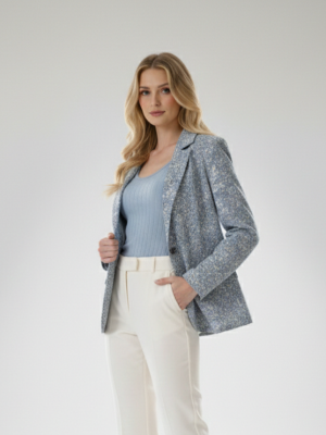 Blazer Gregory Soft Blue Tamanho P